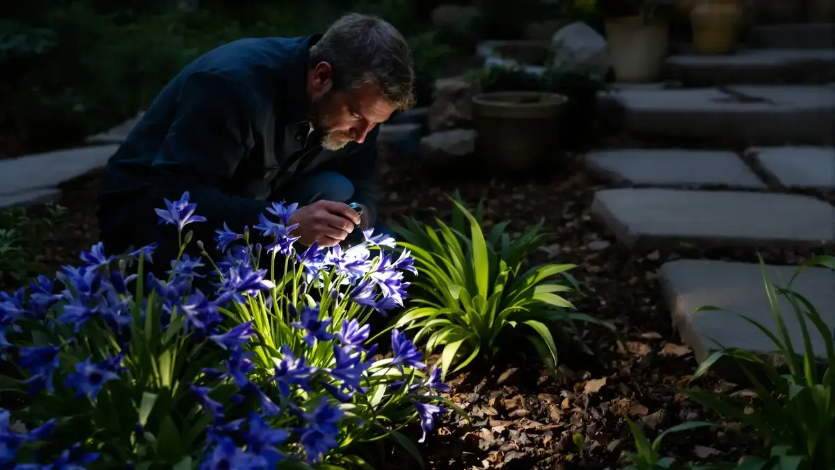 Noční predátor ohrožuje agapanty je nutné jednat na jejich ochranu