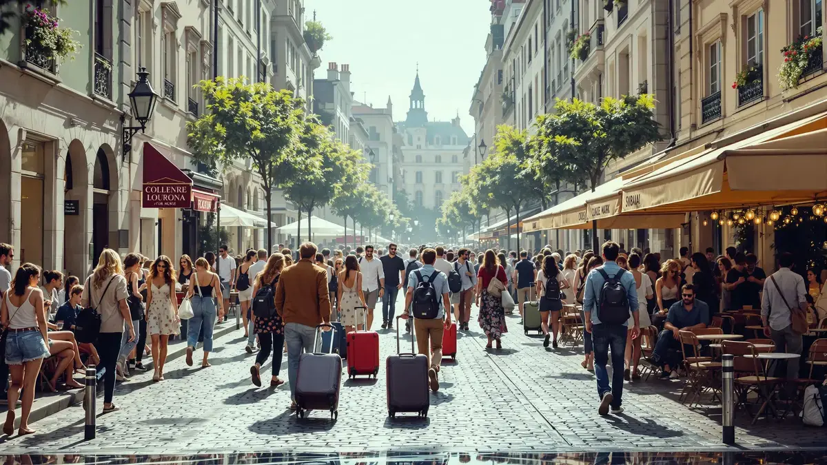 Pokles návštěvníků v USA prospívá Evropě v globálním turistickém sektoru